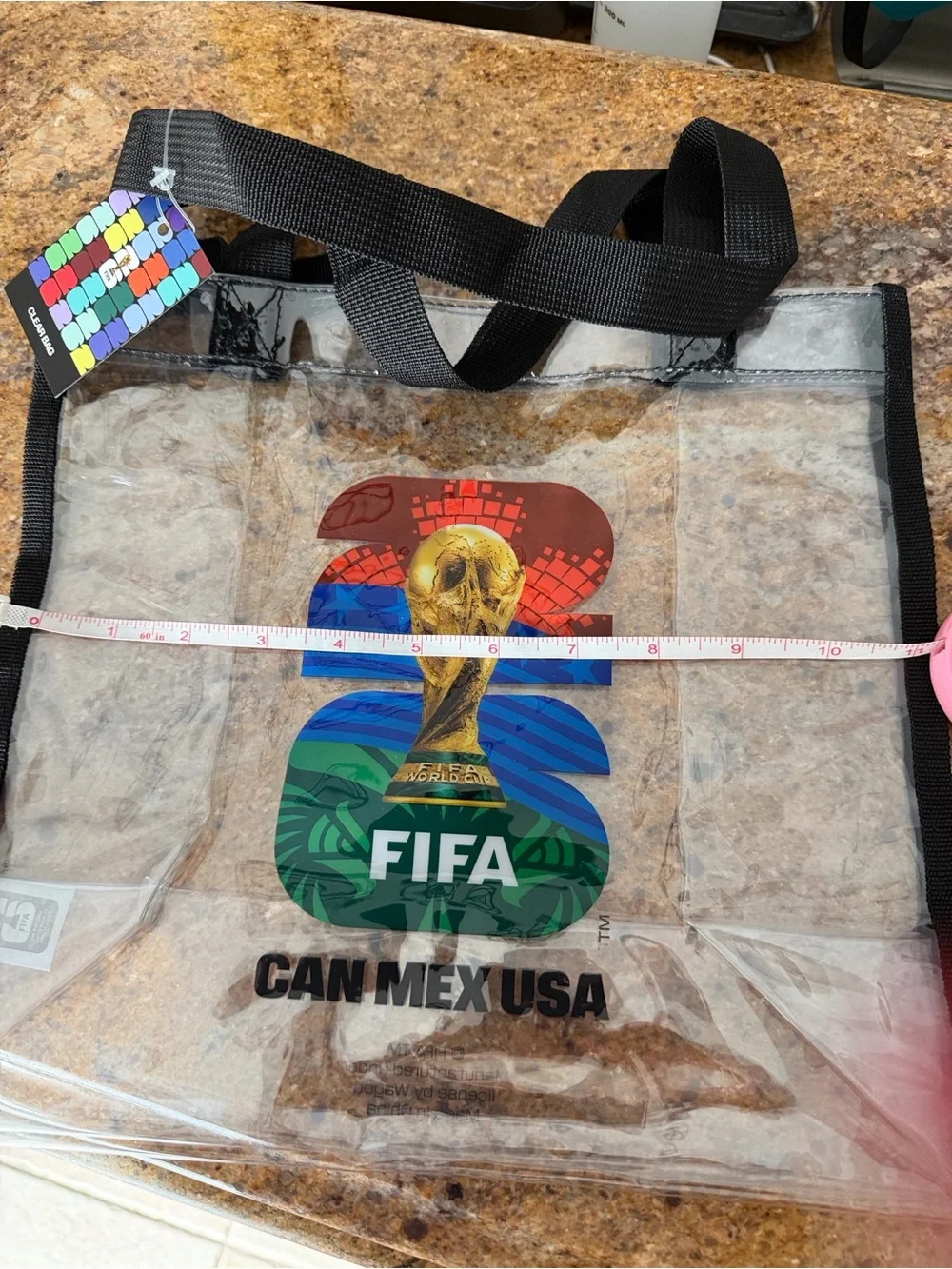 FIFA 2026 Stadium Clear Tote